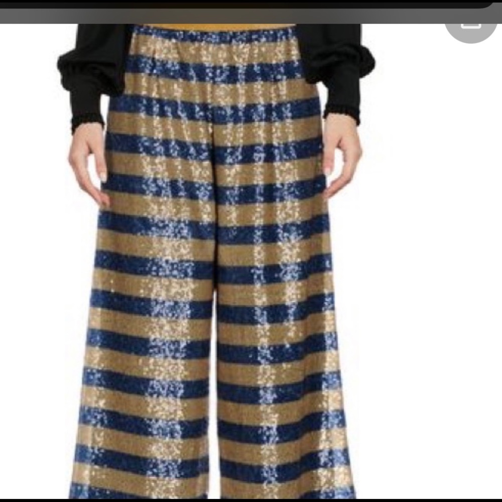 Scotch & Soda sequin Palazzo pant